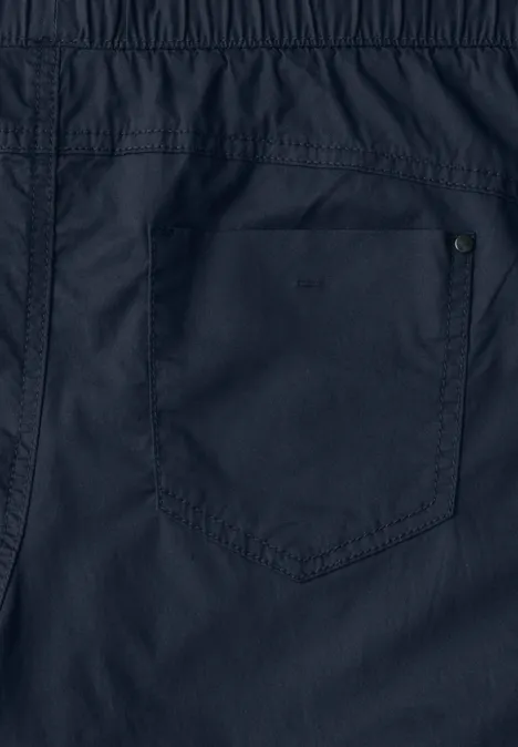 3/4-Hose mit Turn-Up deep blue
