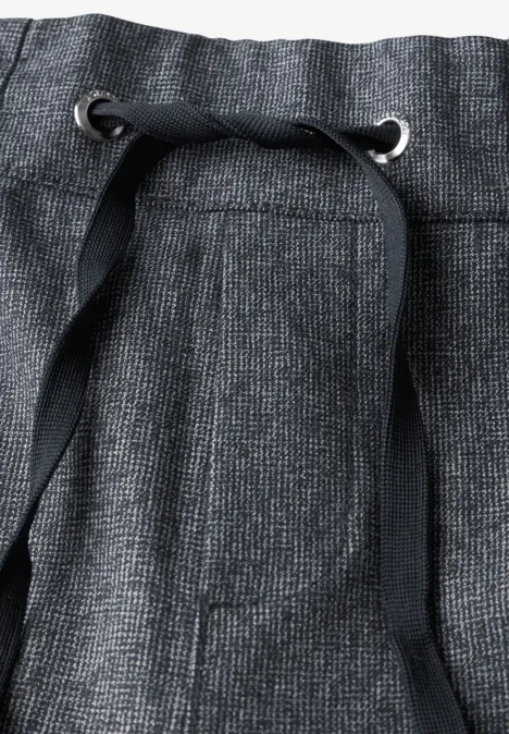 Hose im Melange-Look deep tint blue