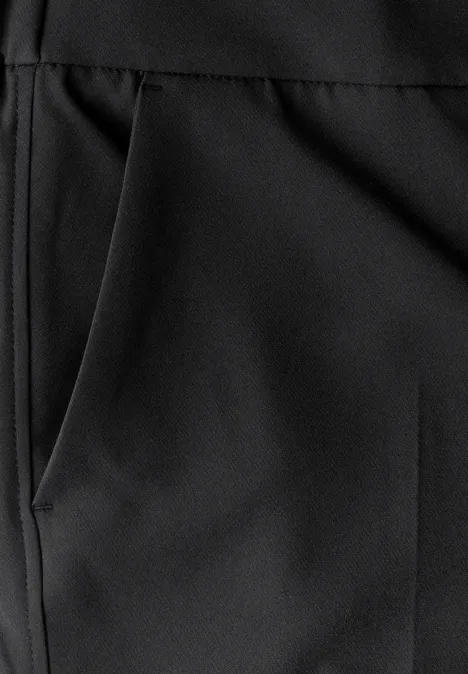 Straight Leg Twill Hose Black
