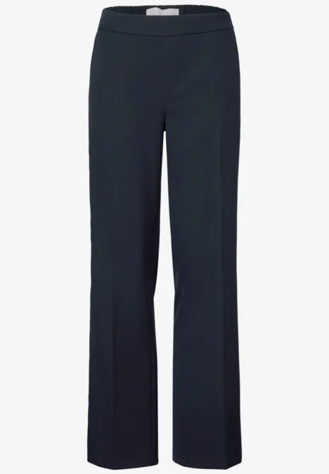 Straight Leg Twill Hose deep blue