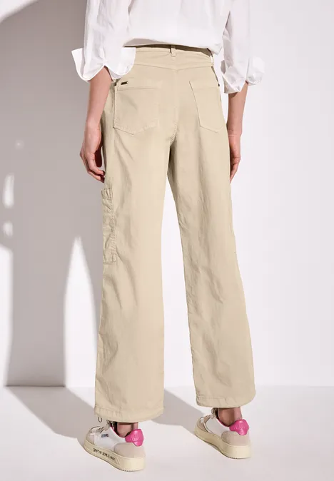 Straight Leg Cargo Hose barley beige