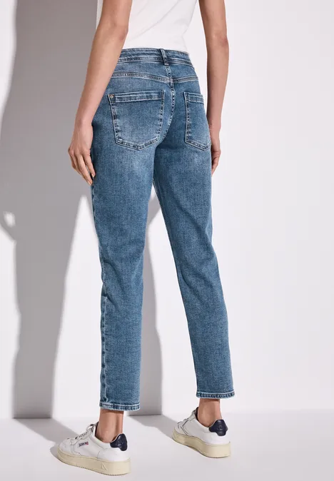 Boyfriend Jeans Medium Blue Authentic