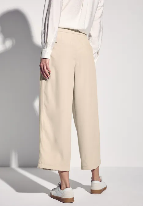 Twill Culotte barley beige