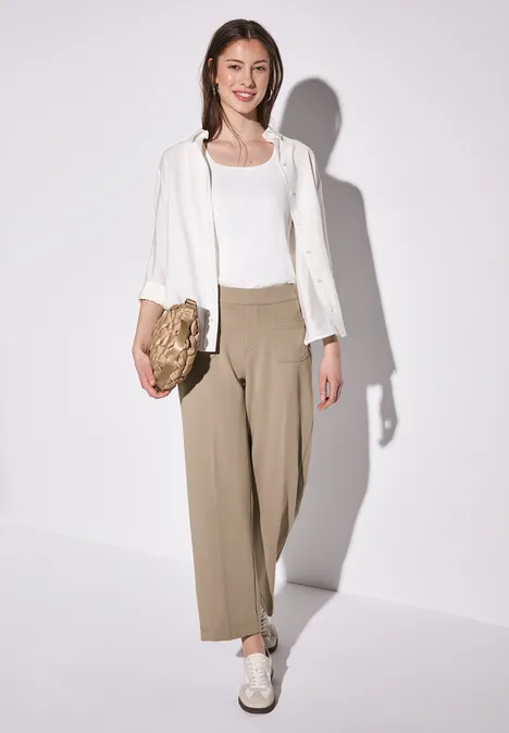Straight Leg Hose safari beige