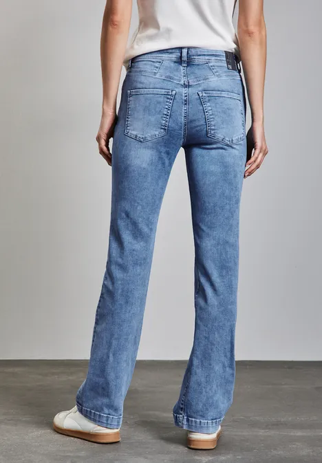 Bootcut Jeans Light Blue Random