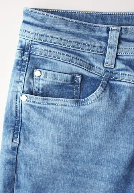 Bootcut Jeans Light Blue Random