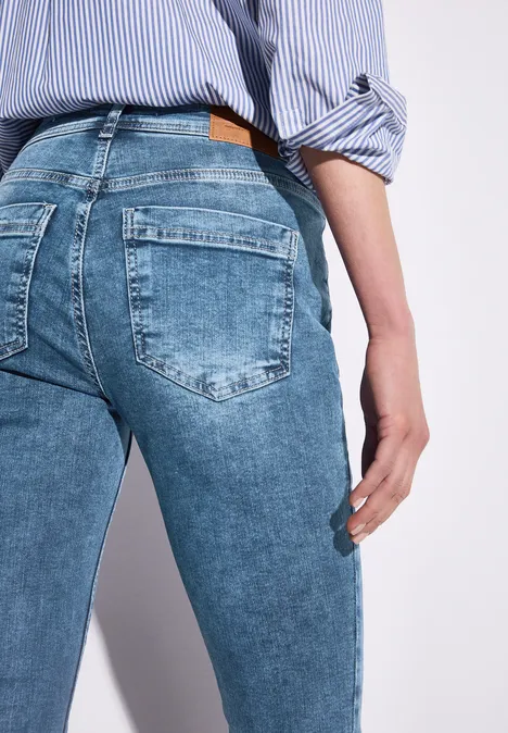 Jeans im Slim Fit Medium Blue Wash