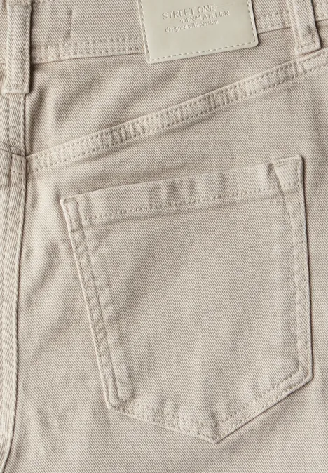 Straight Leg Jeans Moon sand washed