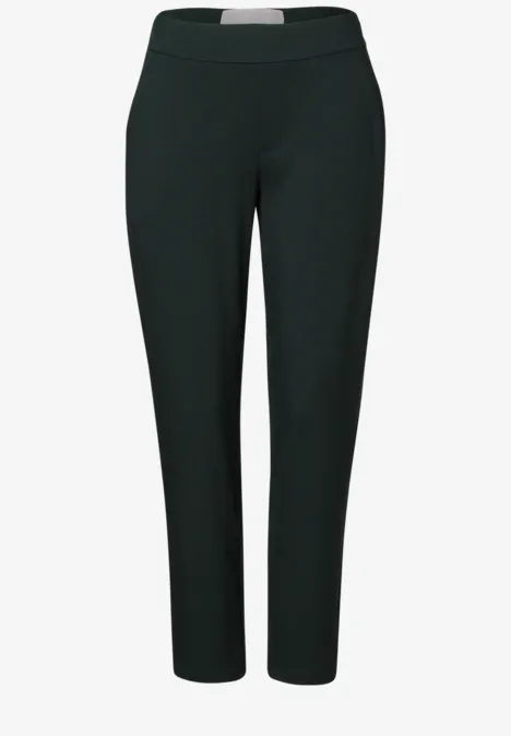 Jersey-Hose im Loose Fit pine grove green