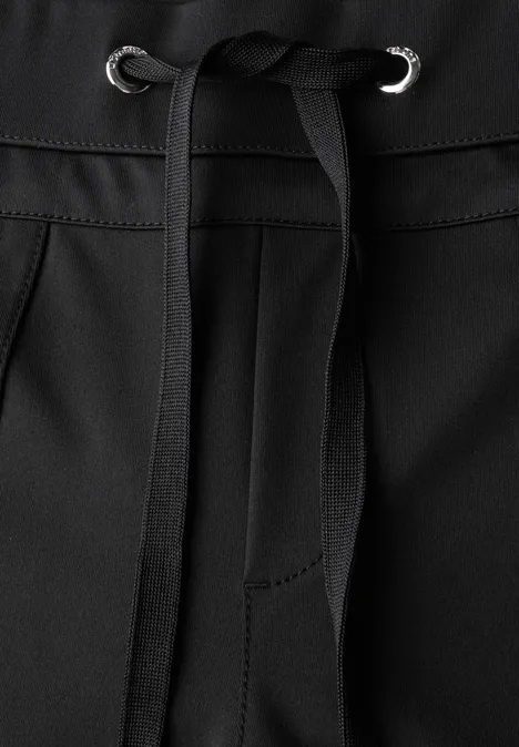 Hose im Loose Fit Black