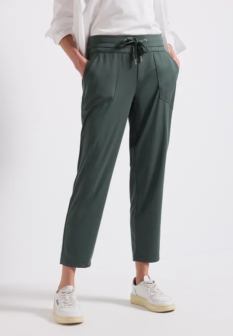 Hose im Loose Fit marshy green