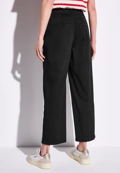 Straight Leg Chino Black