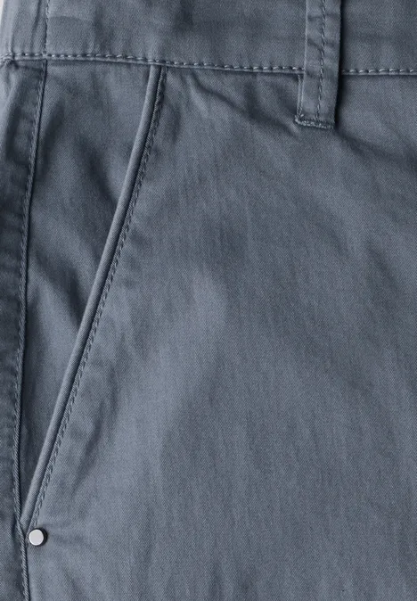 Straight Leg Chino velvet sky blue