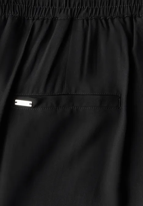 Wide Leg Hose Black