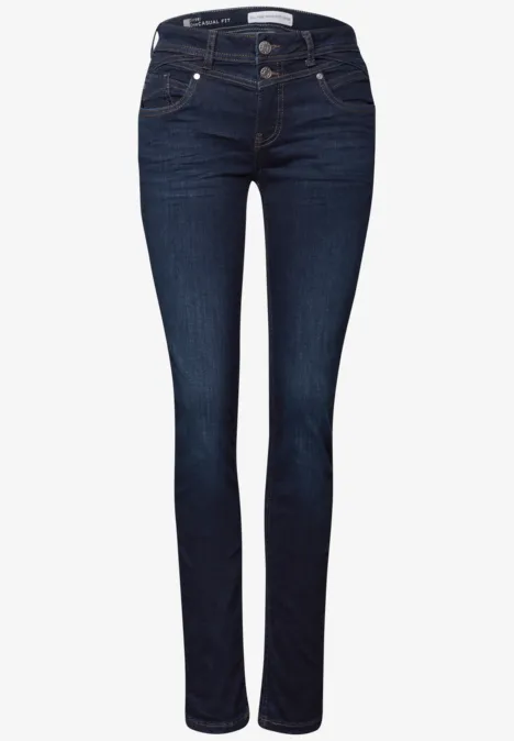 Casual Fit Jeans deep indigo washed