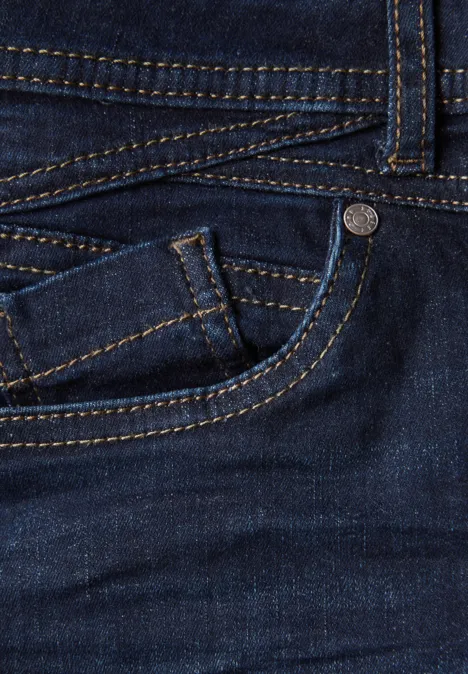 Casual Fit Jeans deep indigo washed