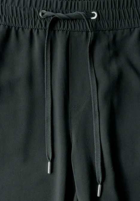 Wide Leg Hose pine grove green