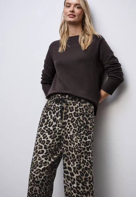Leo Wide Leg Hose Black