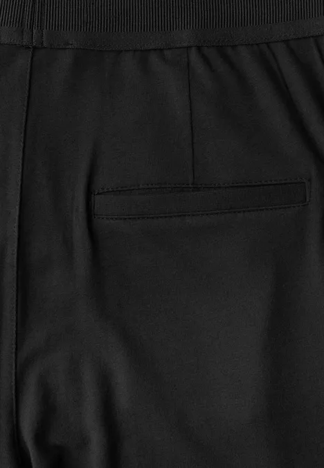 Jersey-Hose Black
