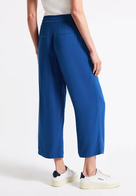Wide Leg Hose dodger blue
