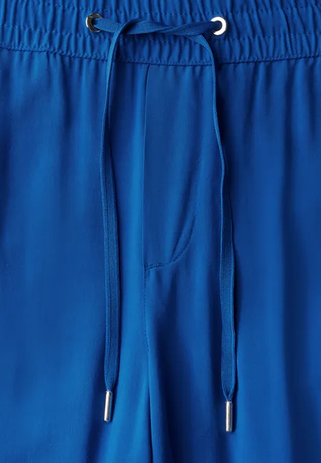 Wide Leg Hose dodger blue