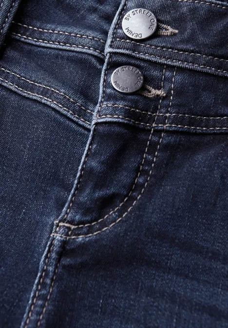 Slim Fit Jeans deep indigo soft washed