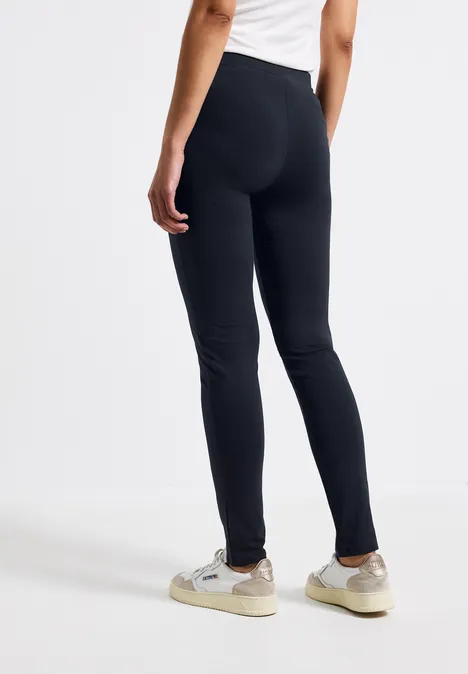 Basic Leggings deep blue