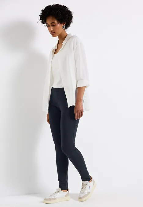 Basic Leggings deep blue