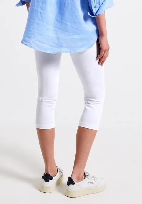Basic 3/4 leggings White