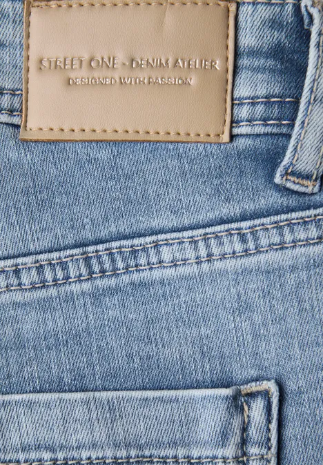 Jeans 7/8 Slim Fit Light Blue Wash