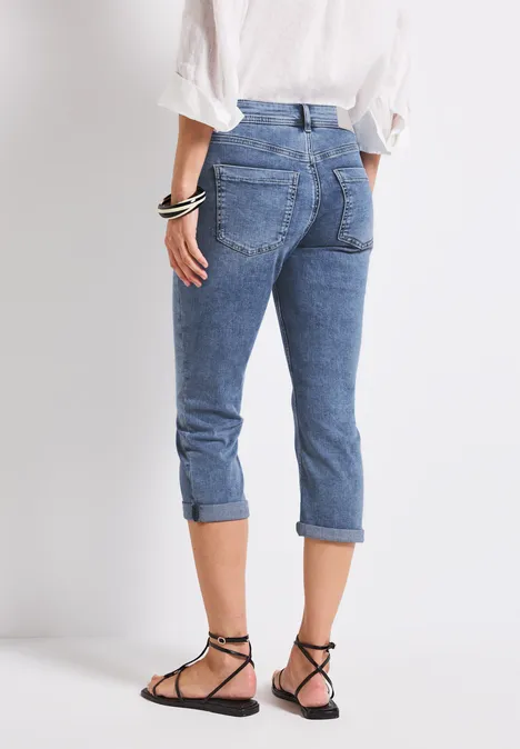 Jeans casual fit Light Blue Random washed