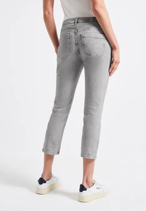 Jeans casual fit Ice grey washed
