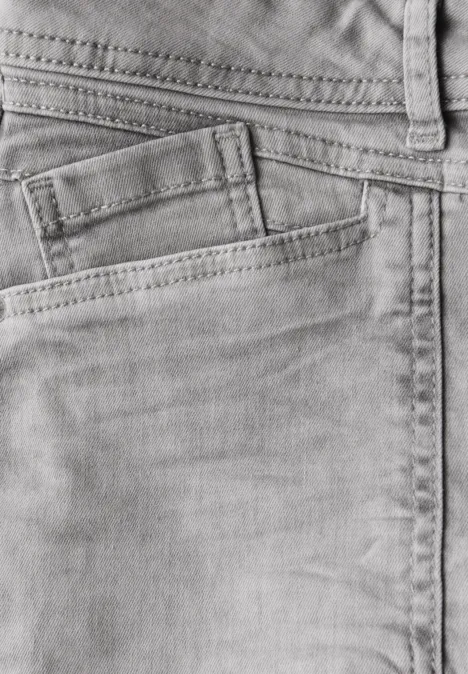 Jeans casual fit Ice grey washed