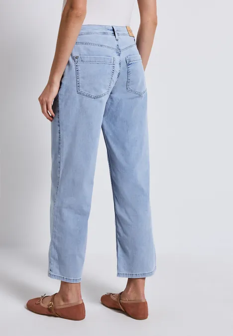 Wide Leg Jeans Ultra Bleach Wash