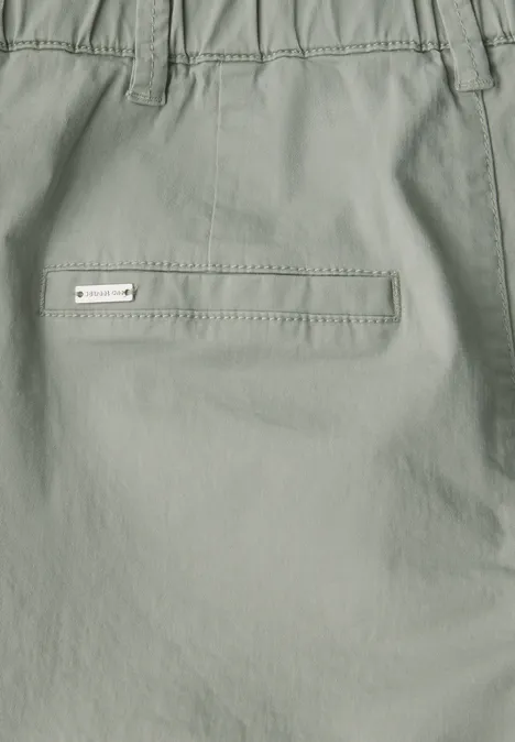 Twill Chino Shorts dusty milky green