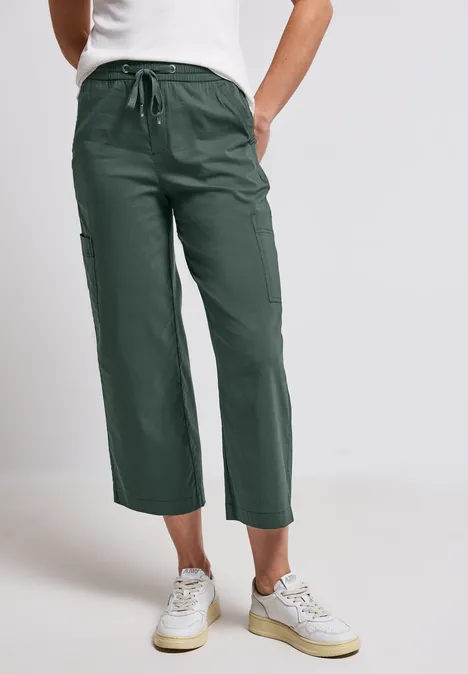 7/8 Cargo Hose mid green