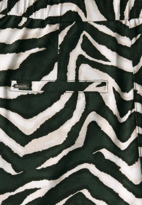 Gemusterter Jumpsuit pine grove green