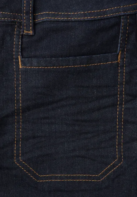 Rinsed Wide Leg Jeans rinsed wash