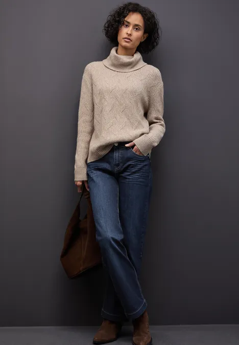 Straight Legs jeans deep indigo washed