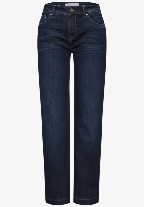 Straight Legs jeans deep indigo washed