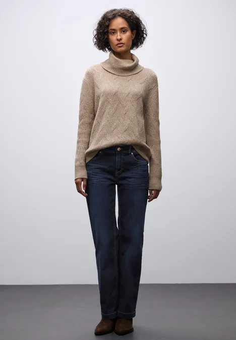 Straight Legs jeans deep indigo washed