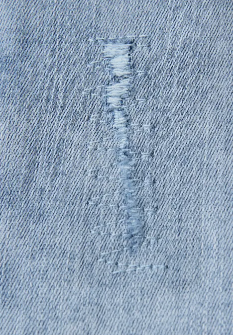 Jeans Bootcut light blue authentic washed