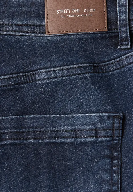Bootcut Jeans blue black random washed