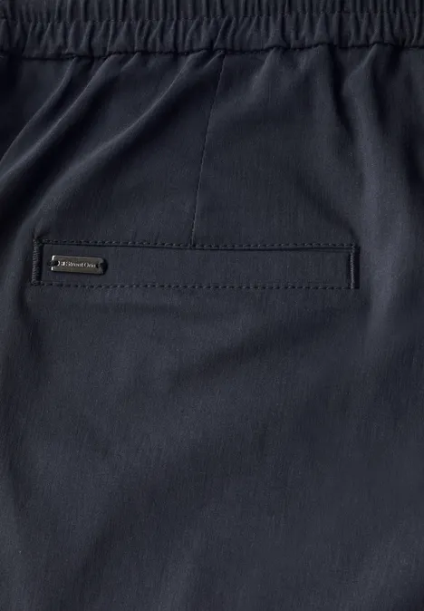 Casual Fit Hose mit Turn-Up deepwater blue