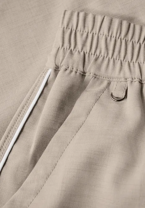 Hose mit Gallonstreifen morning beige