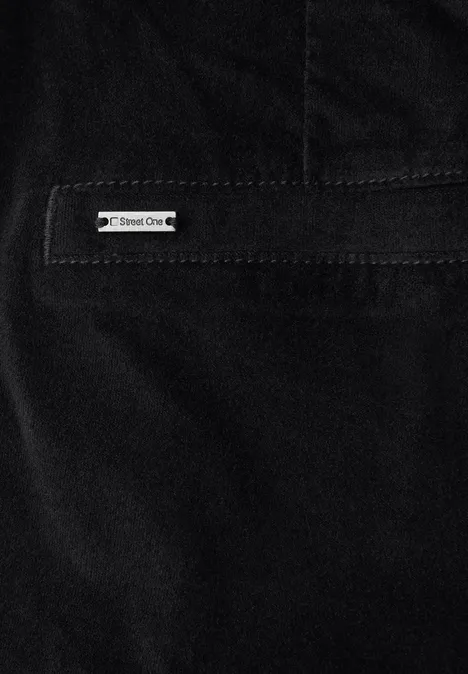 Softe Velvet Chino Black