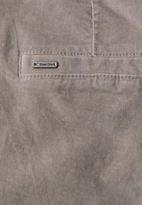 Softe Velvet Chino cinder grey