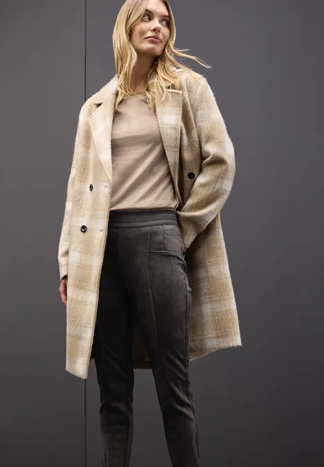 Velours Hose darkest brown