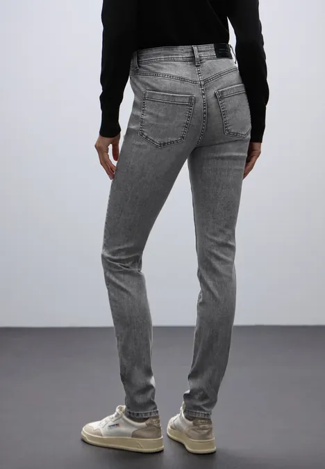 Slim Fit jeans mid grey washed