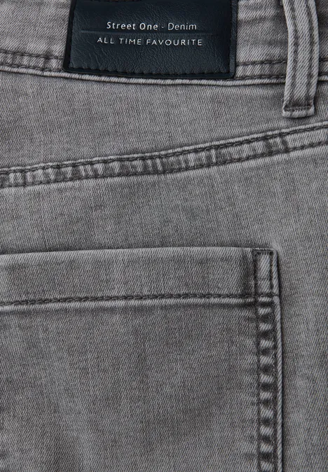 Slim Fit jeans mid grey washed
